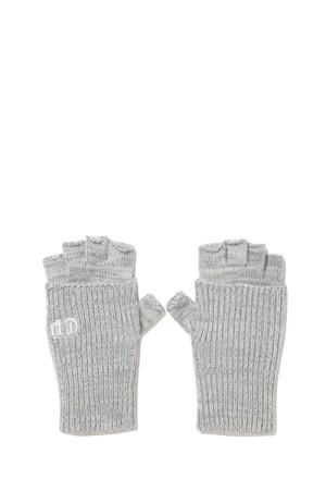Knit Cuffed Fingerless Glove - Gray Mix (CTE-25A526)