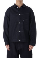 Reverse Loop Denim Jacket (Type 1st) - Indigo Rigid (CTE-25A201)