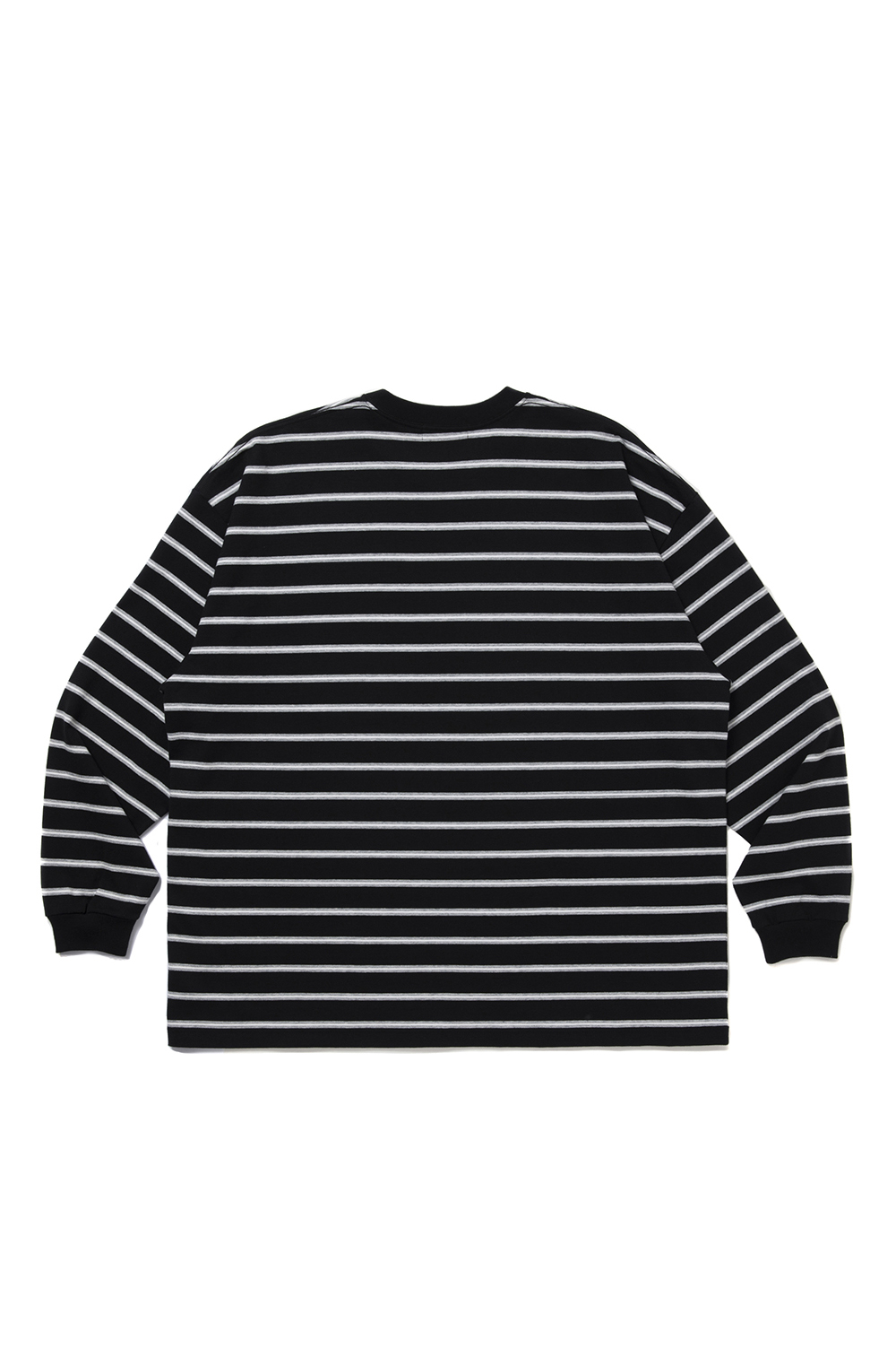 Border L/S Tee - Black (CTE-25A307) | セレクトショップ