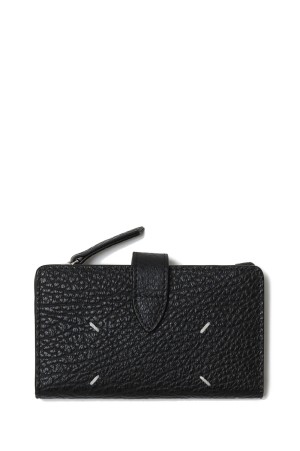 Four stitches zip wallet - Black (SA1VX0019-P4455)