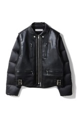 Yoke Leather Random Stitch Down Blouson(UI2B4206) | セレクト