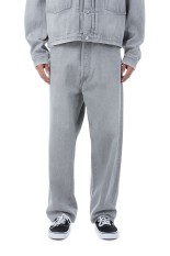 Time Travel Jean Wide Gray Denim - USED GRAY (U25F-21-0002)