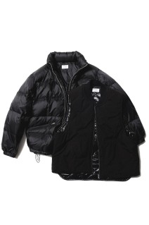 3way Hybrid Down jacket - BLACK (U25F-18-0001)