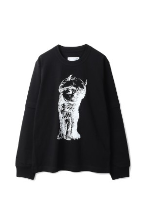WHERE THE WILD THINGS ARE L/S T-Shirt - BLACK 001 (25-01005S