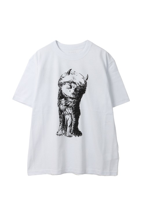 SACAI♡ WHERE THE WILD THINGS ARE L/S T-Shirt SACAI | Where The Wild Things Are Cotton T-Shirt | Women