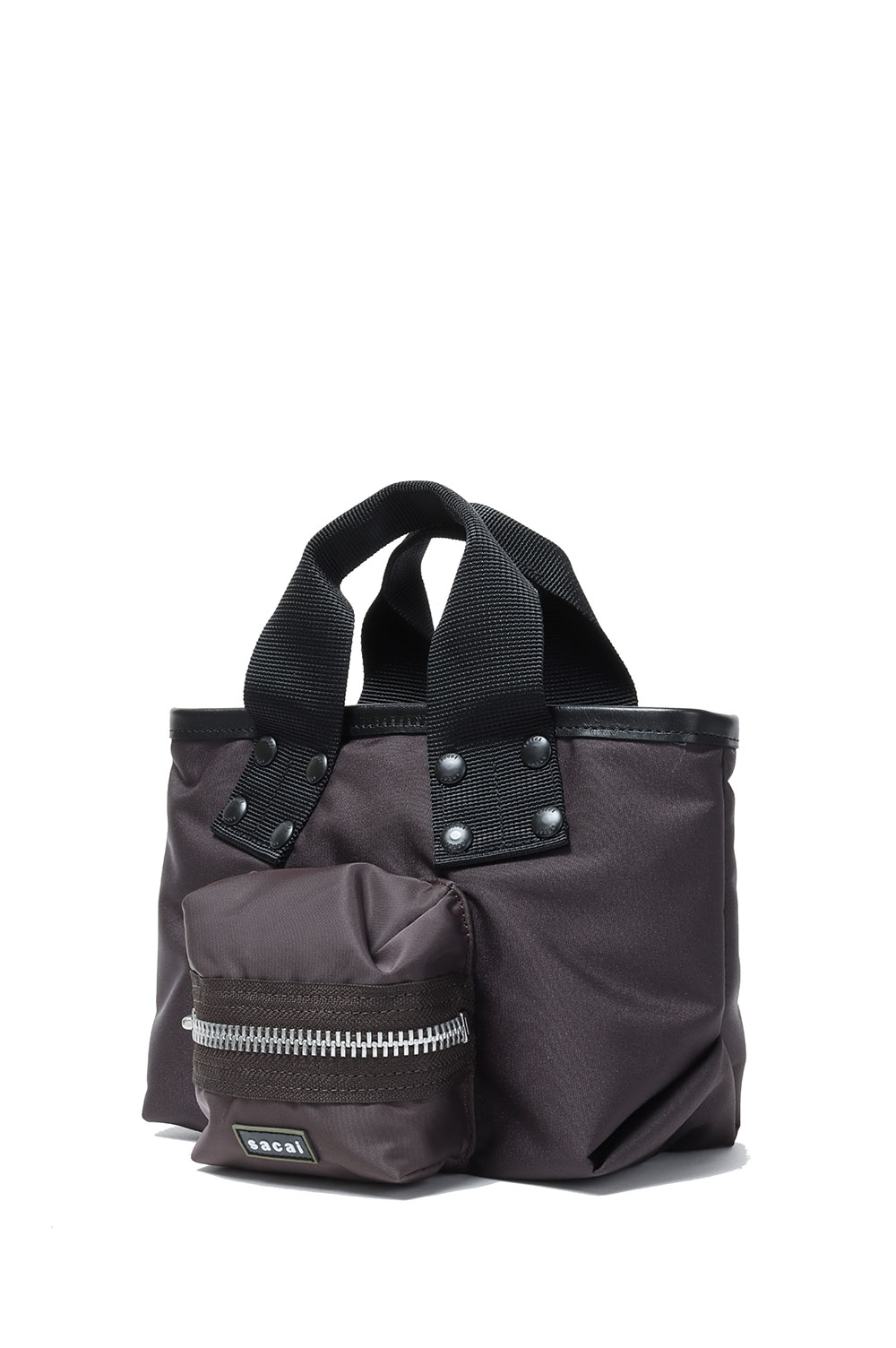 SACAI♡ Pocket Tote Bag Small - BROWN 601 Pocket Tote Bag Small - BROWN 601 (25-01022S) | セレクト