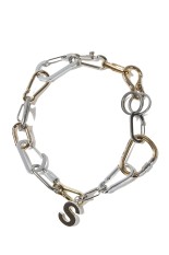 crystal ribbon chain necklace - Silver (TD-24SS-LP01) | セレクト