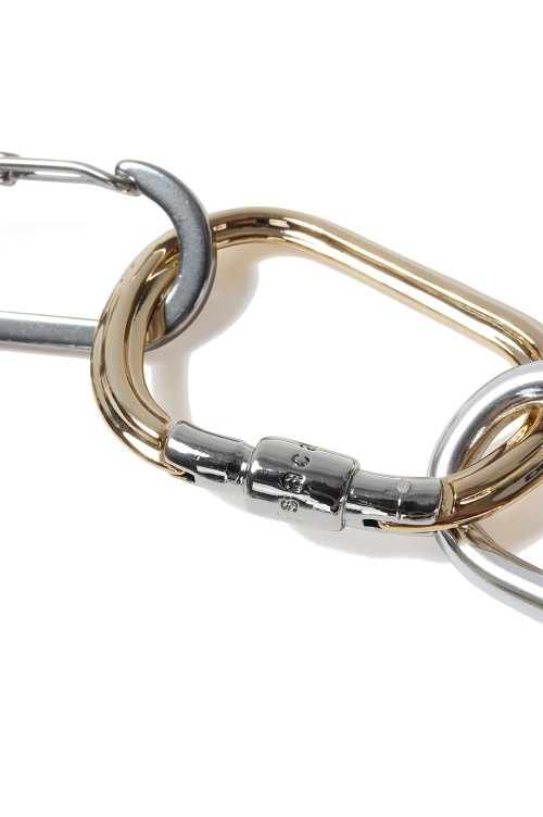 国内より1WEEK【sacai】Carabiner Chain Necklace Carabiner Chain Necklace - GOLDxSILVER 955 (25-01052S