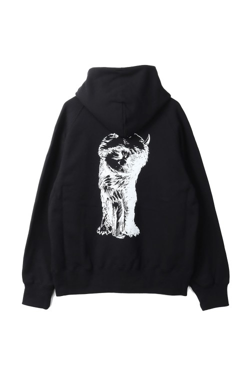 トップス WHERE THE WILD THINGS ARE Hoodie BLACK 1 WHERE THE WILD THINGS ARE Hoodie - BLACK 001 (25-01003S