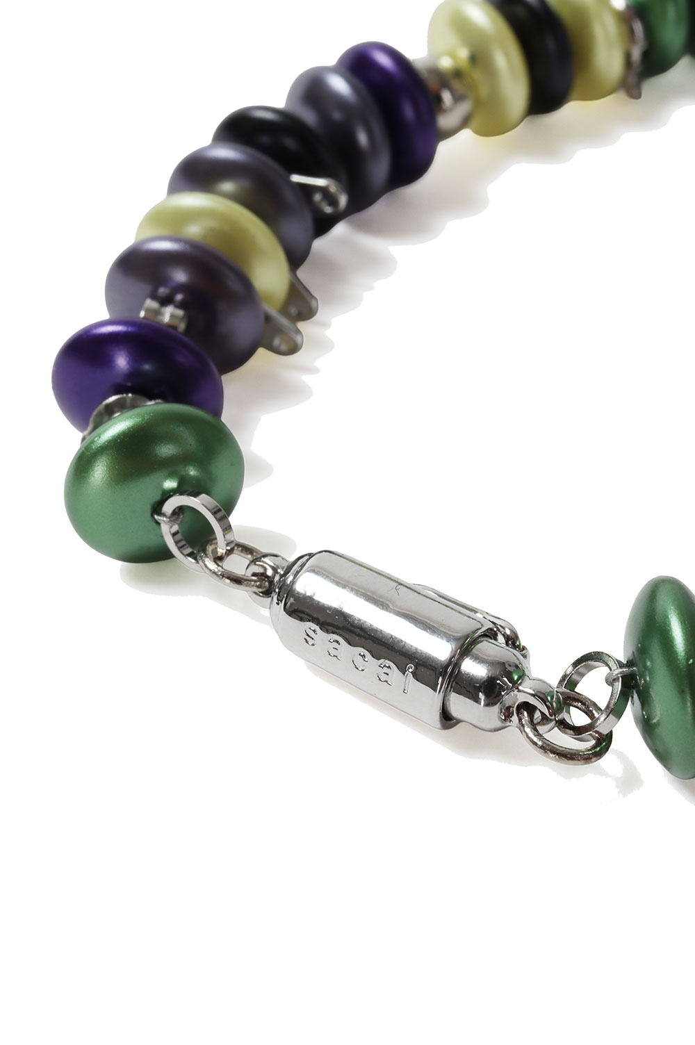 Pearl Disc Bracelet - GREEN 551 (25-01051S) | セレクトショップ