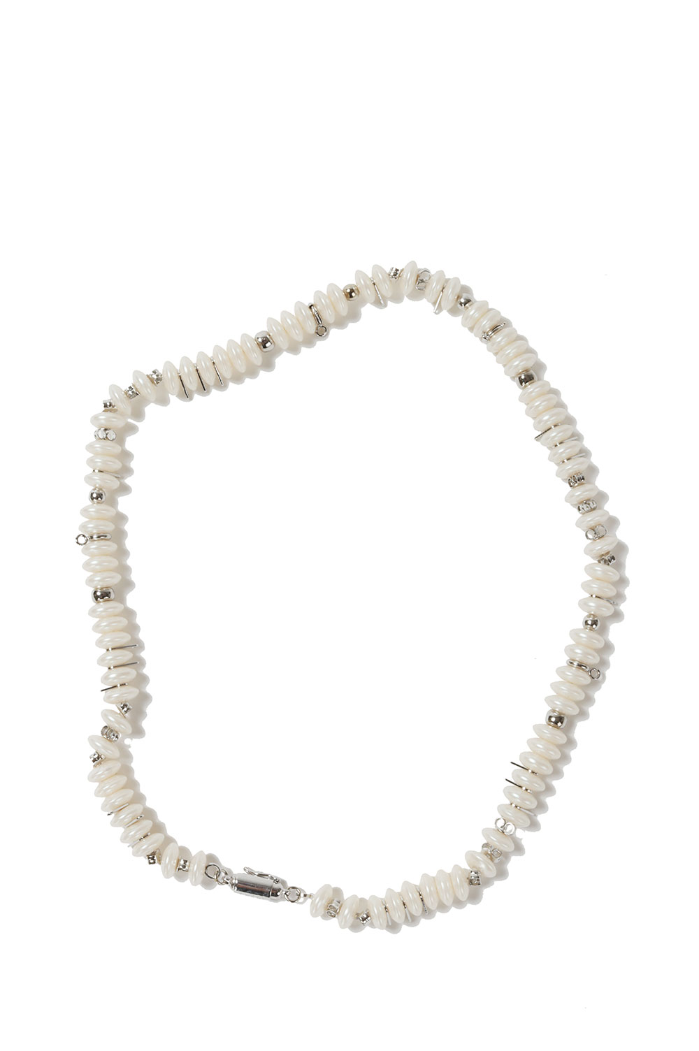 Pearl Disc Necklace - IVORY 199 (25-01050S) | セレクトショップ 