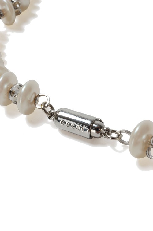 Pearl Disc Necklace - IVORY 199 (25-01050S) | セレクトショップ