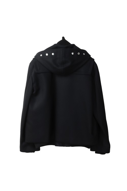 Wool Melton Blouson - BLACK 001 (25-03846M) | セレクトショップ