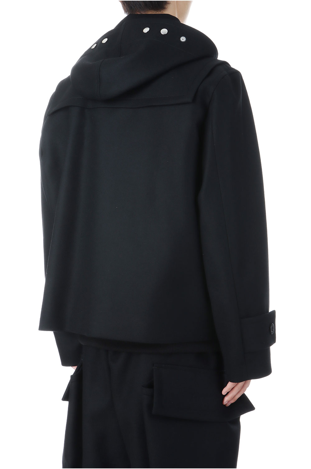 Wool Melton Blouson - BLACK 001 (25-03846M) | セレクトショップ
