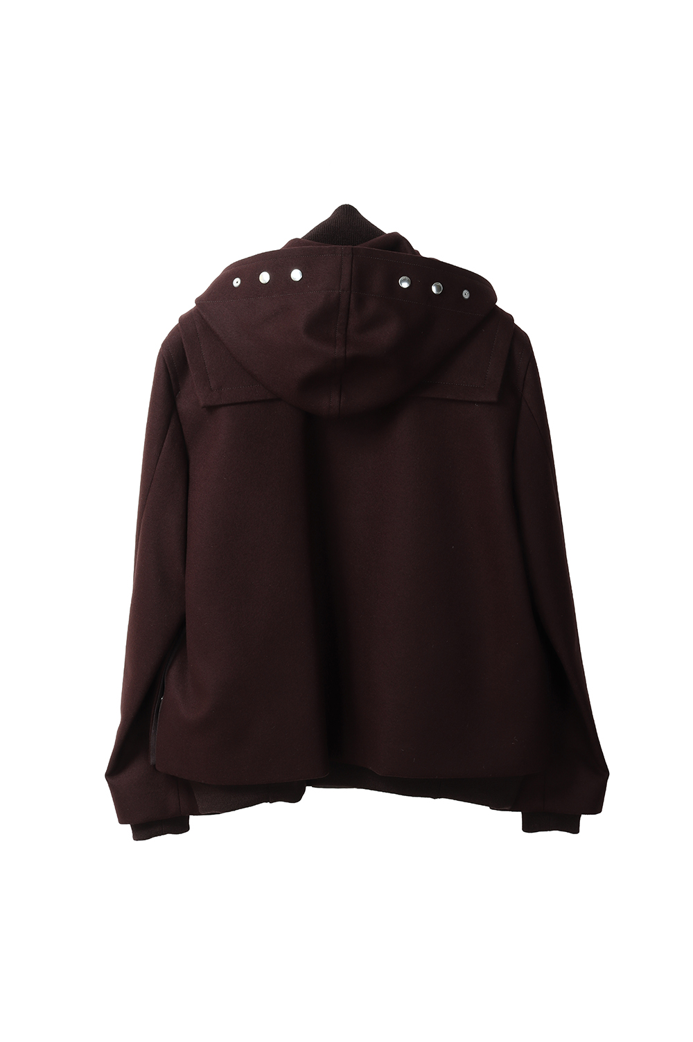 Wool Melton Blouson - BROWN 601 (25-03846M) | セレクトショップ