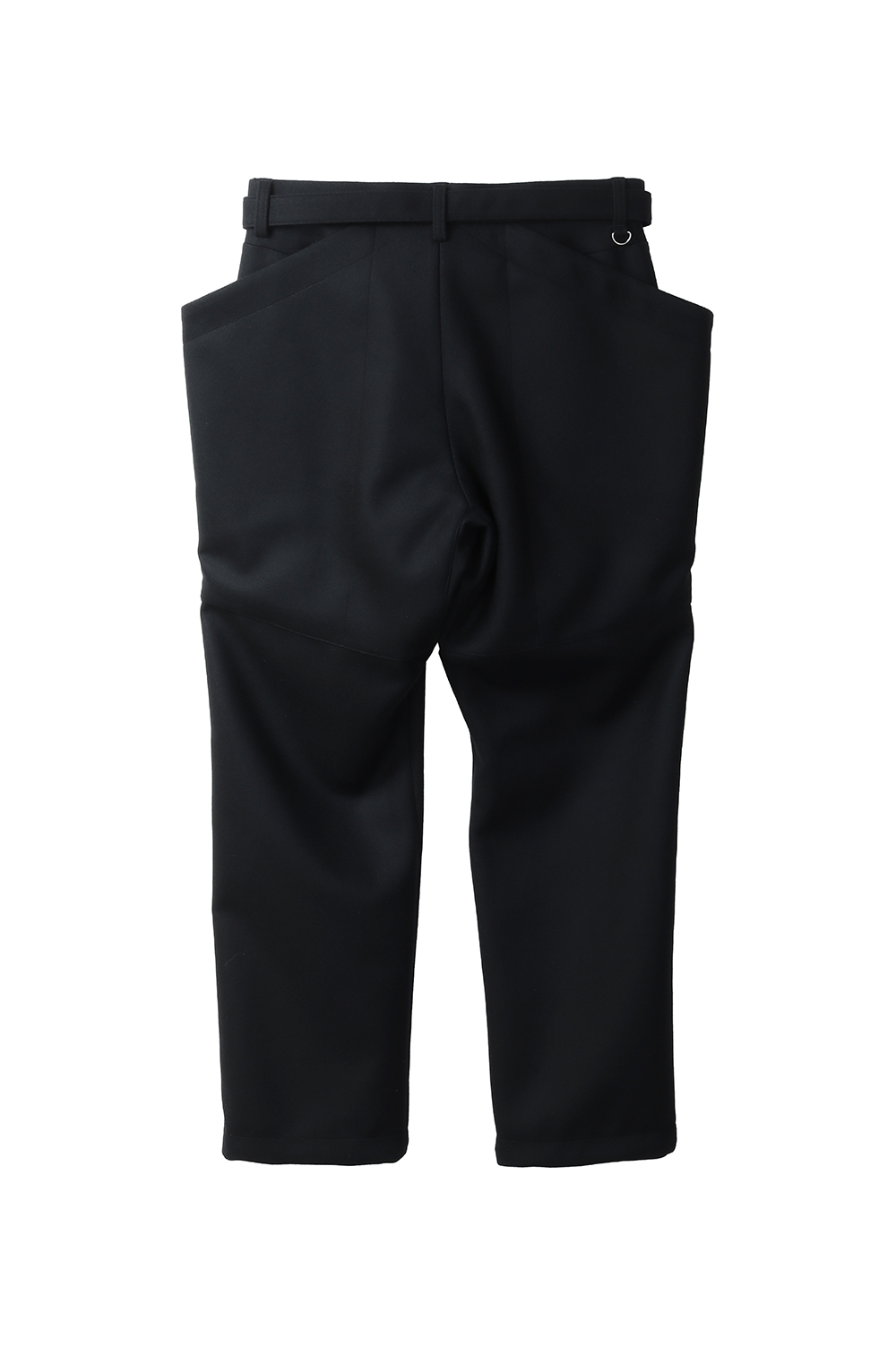 Wool Melton Pants - BLACK 001 (25-03848M) | セレクトショップ