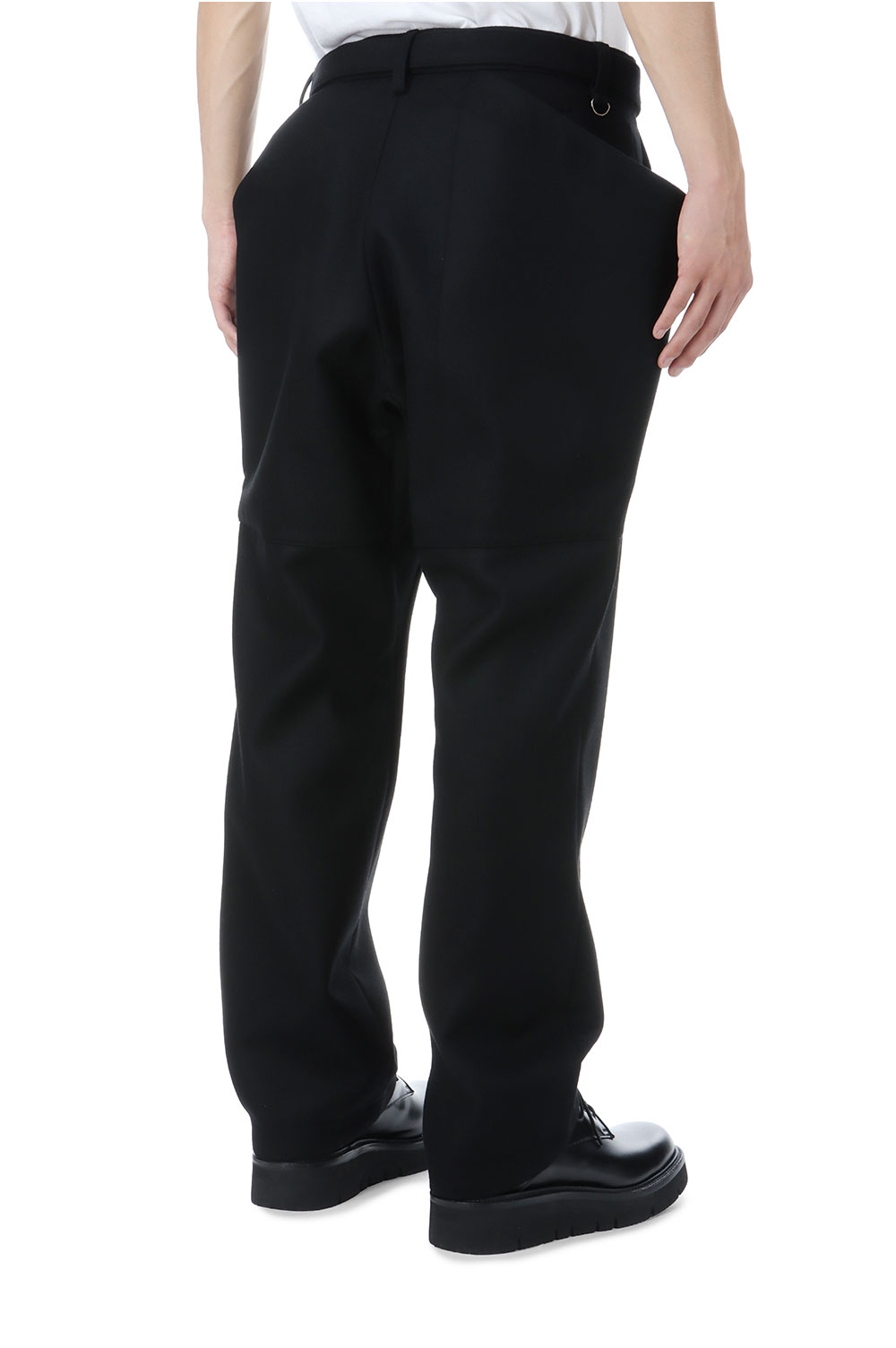 Sacai Wool Melton Pants ボルドー photo663146_src.jpg