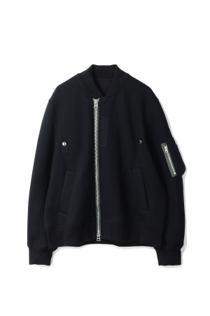 Sponge Sweat Blouson - BLACK 001 (25-03790M) | セレクトショップ
