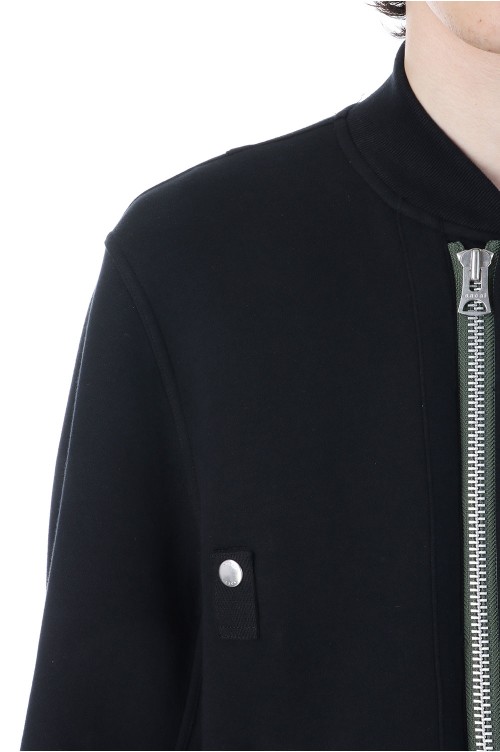 Sponge Sweat Blouson - BLACK 001 (25-03790M) | セレクトショップ