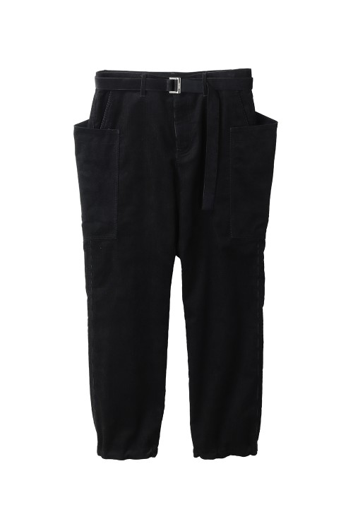 Corduroy Pants - BLACK 001 (25-03819M) | セレクトショップ