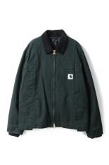 Carhartt WIP Washed Duck Hooded Blouson - BLACK 001 (25