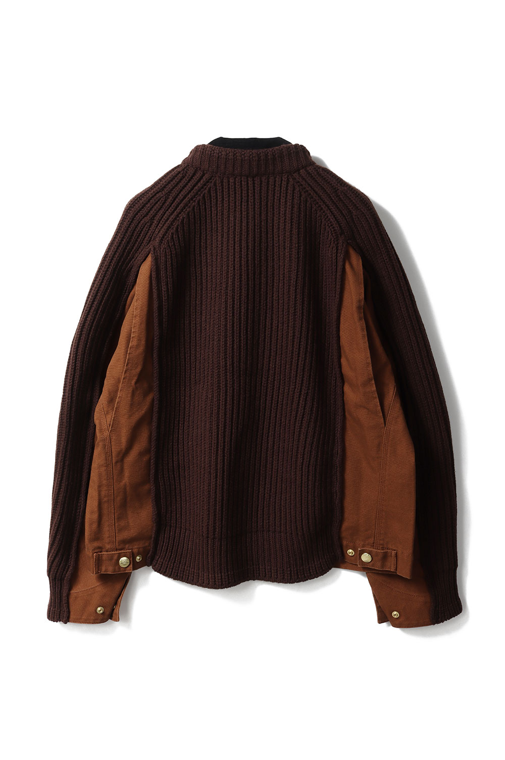 I*s様 Washed Duck x Wool Knit Blouson Carhartt WIP Washed Duck x Wool Knit Blouson | sacai Official