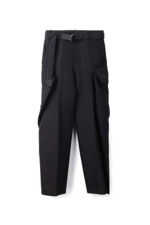 新品 DoubleFaced Silk Cotton Pants black 2 Double-Faced Silk Cotton Pants | sacai Official Store サカイ