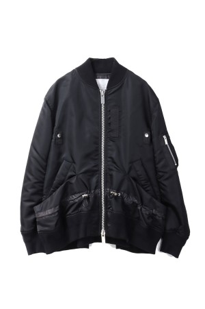 Sacai☆関税込☆パッド入り フロントジップ シェルブルゾン Sacai☆関税込☆パッド入り フロントジップ シェルブルゾン アウター