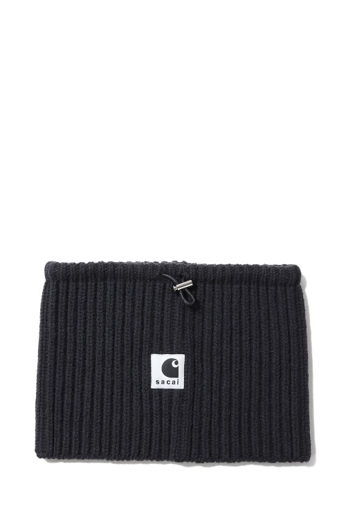 Carhartt WIP Wool Knit Neck Warmer - BLACK 001 (25-00998S