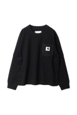 sacai Gonz ONE LOVE L/S T-shirt-BLACK 001- (24-0816S) | セレクト