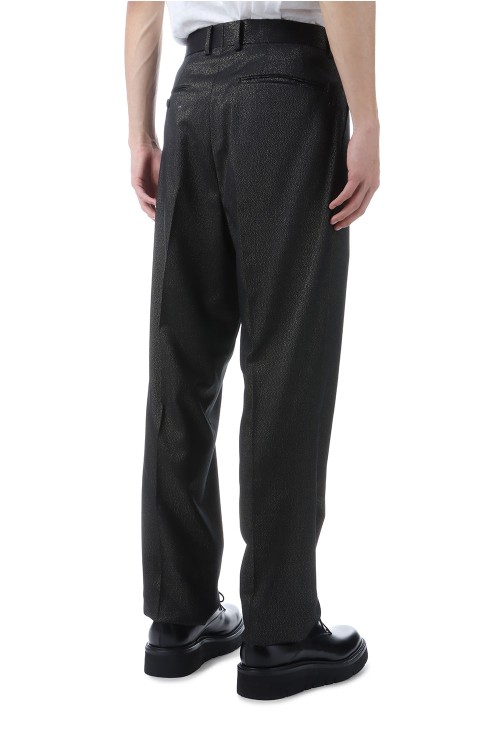 PLEATED TROUSERS ( TYPE-2 ) / BLACK (25FW-WMP-TR02) | セレクト