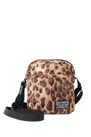 SPEAK EASY / LEOPARD SMALL SHOULDER BAG ( TYPE-1 ) / BEIGE (25FW-WMA-BG04)