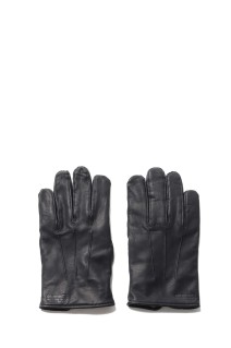 LEATHER GLOVES / BLACK (25FW-WMA-GL01)
