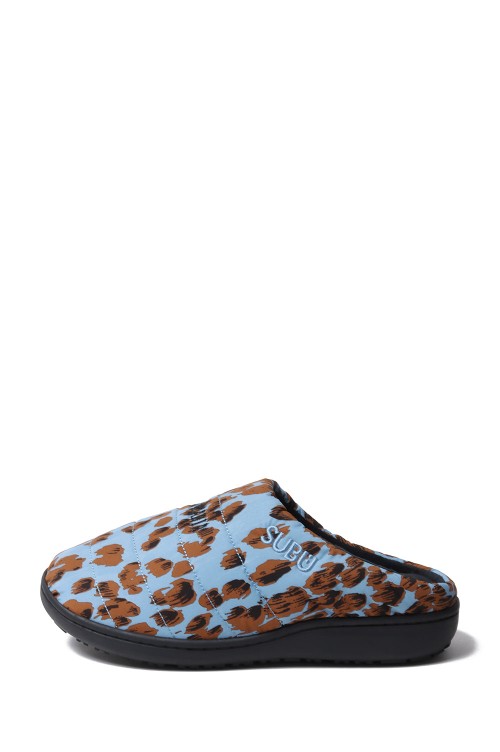 NANGA×SUBU / LEOPARD AURORA WINTER SANDAL / BLUE (NA-SB-WM-SA06