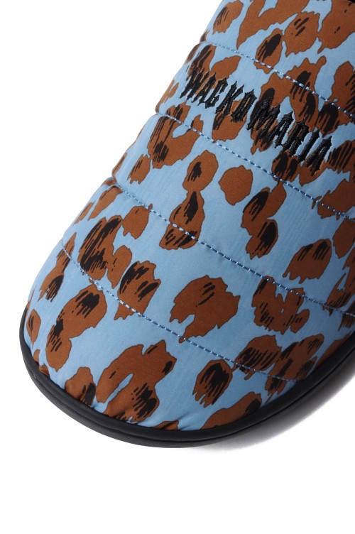 靴 NANGA / SUBU / LEOPARD WINTER SANDALS SUBU x NANGA x WACKO MARIA LEOPARD WINTER SANDALS BLUE – SUBU