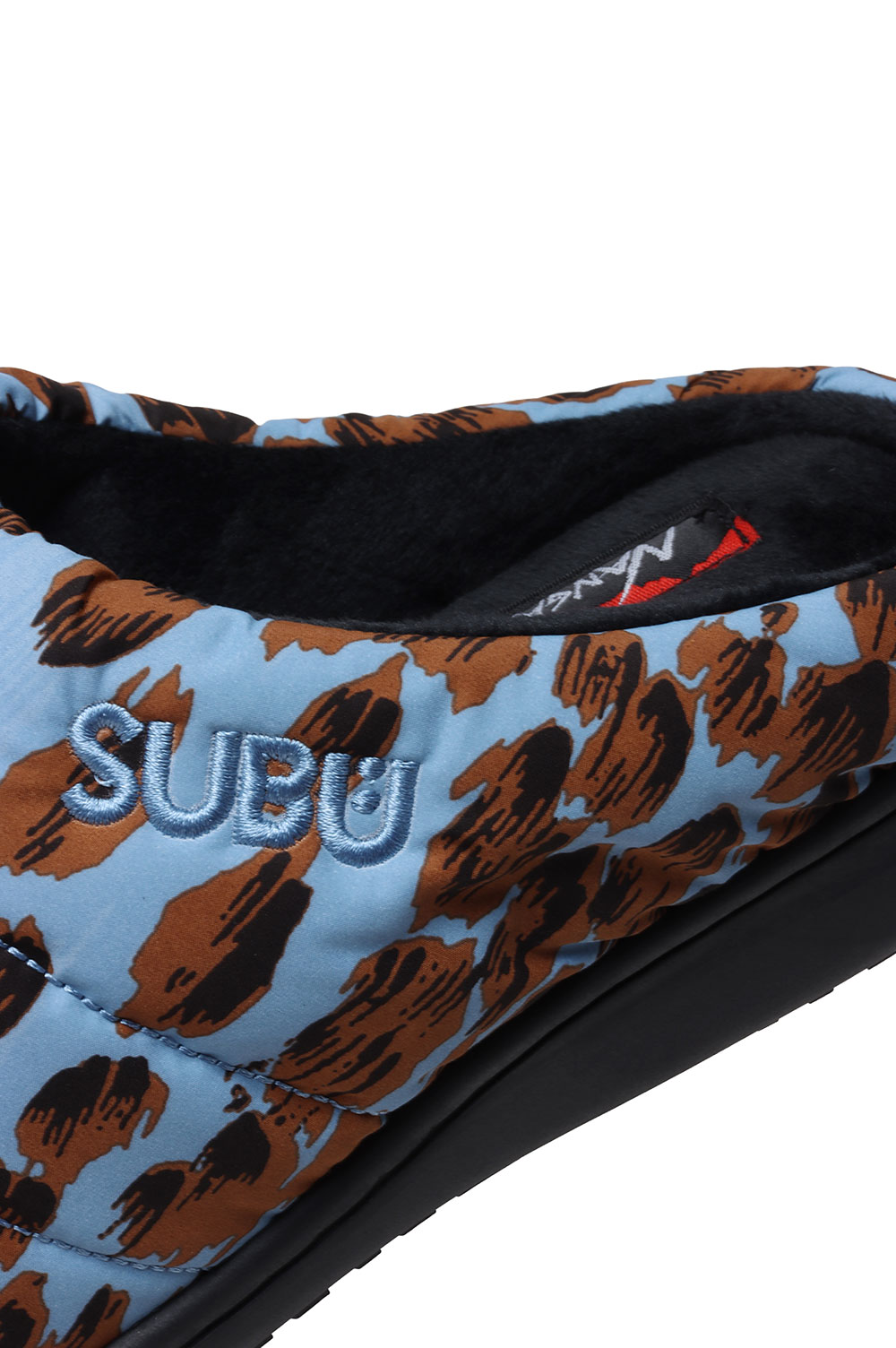 靴 WACKO MARIA x NANGA x SUBU LEOPARD Blue SUBU x NANGA x WACKO MARIA LEOPARD WINTER SANDALS BLUE – SUBU
