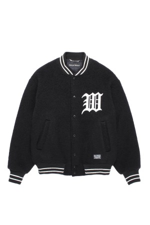 VARSITY JACKET ( TYPE-2 ) / BLACK (25FW-WMO-BL15)