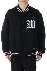 VARSITY JACKET ( TYPE-2 ) / BLACK (25FW-WMO-BL15)