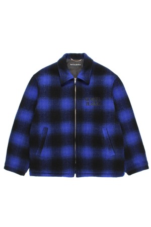 OMBRE CHECK 50'S JACKET ( TYPE-2 ) / NAVY (25FW-WMO-BL19)
