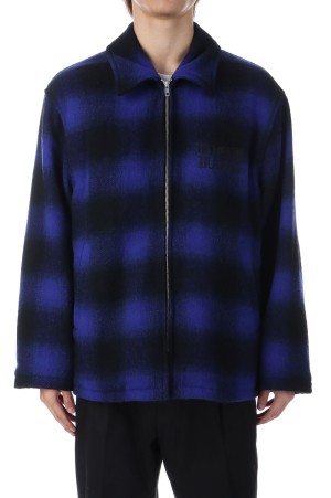 OMBRE CHECK 50'S JACKET ( TYPE-2 ) / NAVY (25FW-WMO-BL19)