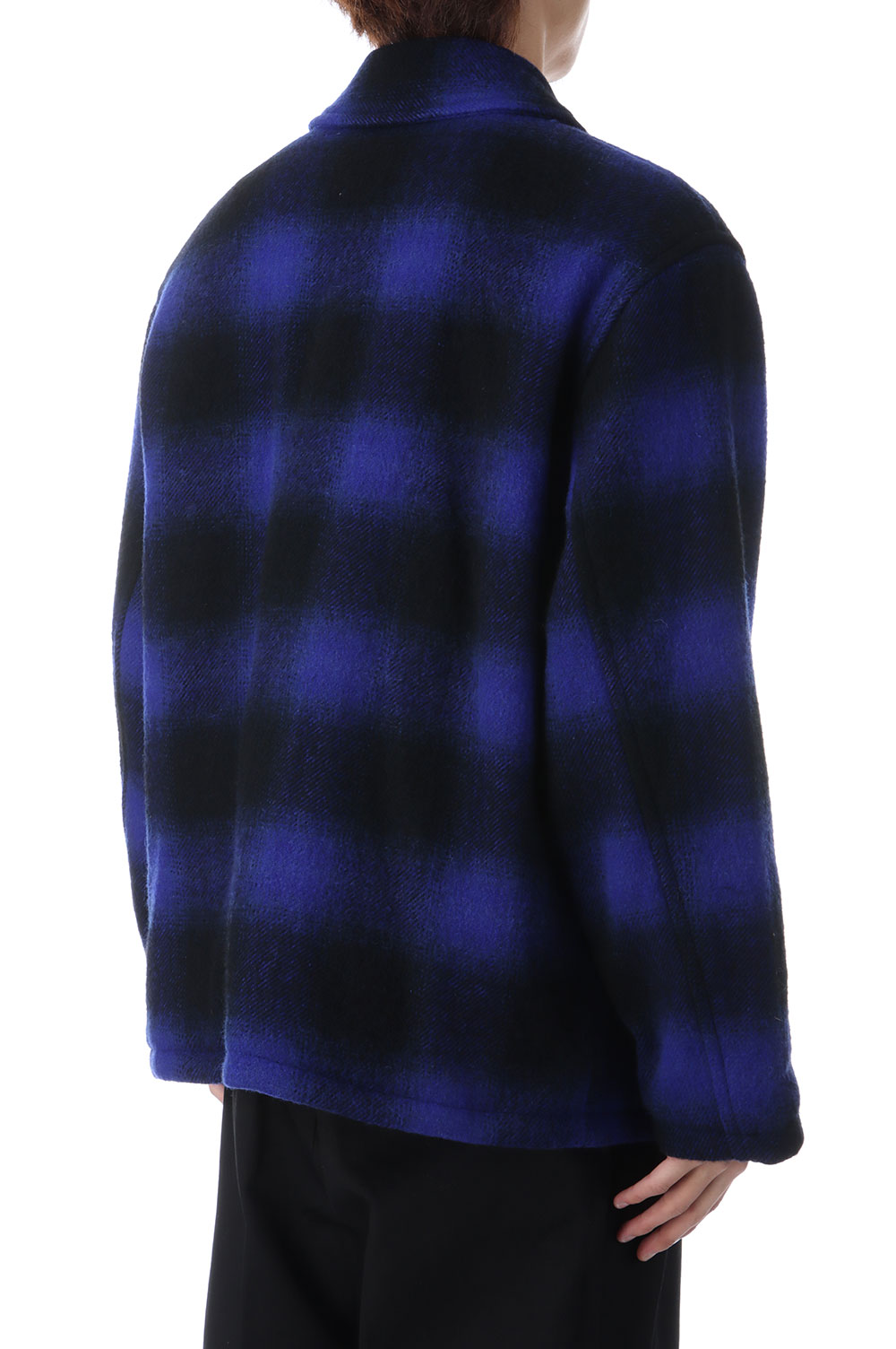 OMBRE CHECK 50'S JACKET ( TYPE-2 ) / NAVY (25FW-WMO-BL19