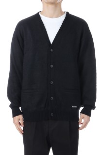 MOHAIR CARDIGAN / BLACK (25FW-WMK-KN20)