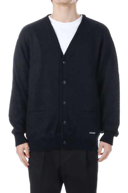 MOHAIR CARDIGAN / BLACK (25FW-WMK-KN20) | セレクトショップ