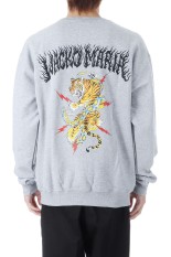 TIM LEHI / CREW NECK SWEAT SHIRT ( TYPE-1 ) / GRAY (25FW-WMC-SS10)