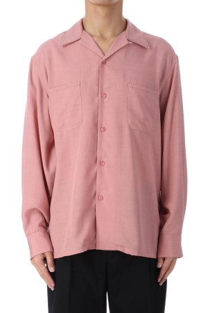 50'S SHIRT L/S ( TYPE-5 ) / PINK (25FW-WMS-OC10)