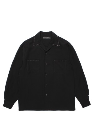 50'S SHIRT L/S ( TYPE-5 ) / BLACK (25FW-WMS-OC10)