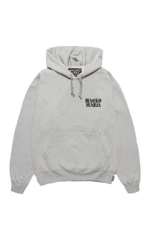 HEAVY WEIGHT PULLOVER HOODED SWEAT SHIRT ( TYPE-2 ) / GRAY (25FW-WMC-SS04)