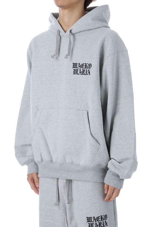 HEAVY WEIGHT PULLOVER HOODED SWEAT SHIRT ( TYPE-2 ) / GRAY (25FW