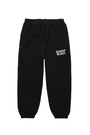 HEAVY WEIGHT SWEAT PANTS / BLACK (25FW-WMC-SP01)