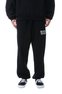 HEAVY WEIGHT SWEAT PANTS / BLACK (25FW-WMC-SP01)